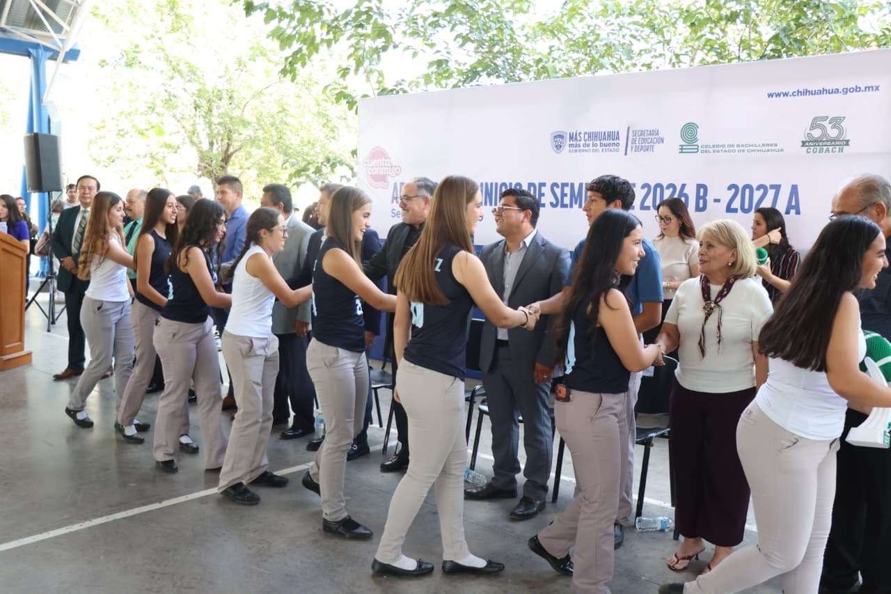 Inicia Cobach ciclo escolar 2026-2027 y celebra 53 años de historia