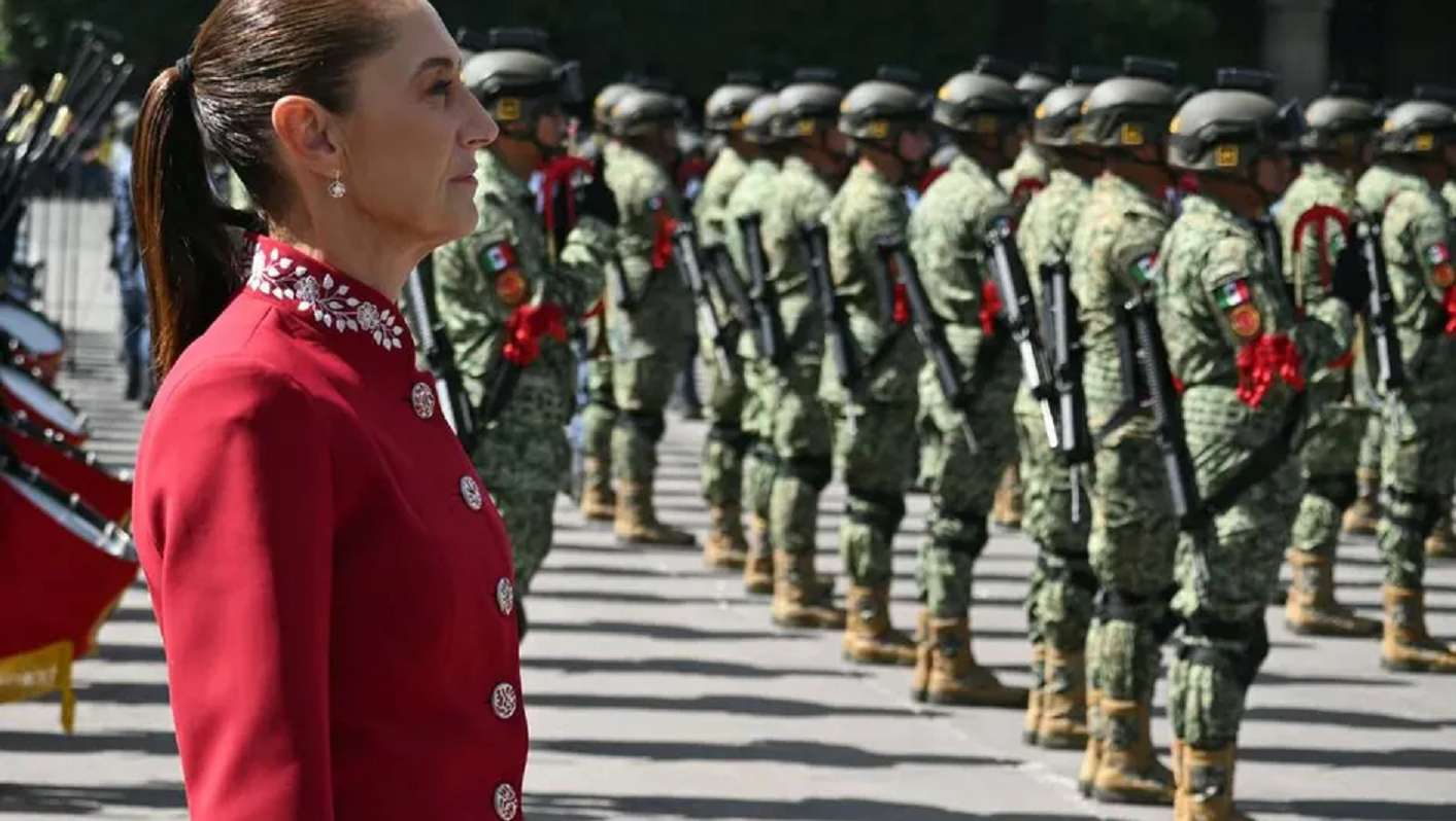 Defiende Sheinbaum la soberanía en el Desfile Militar