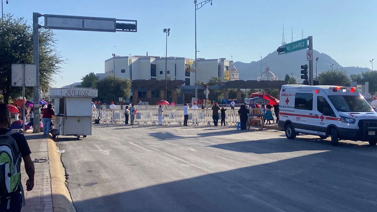 Mantienen cerradas calles del centro por Desfile Cívico Militar
