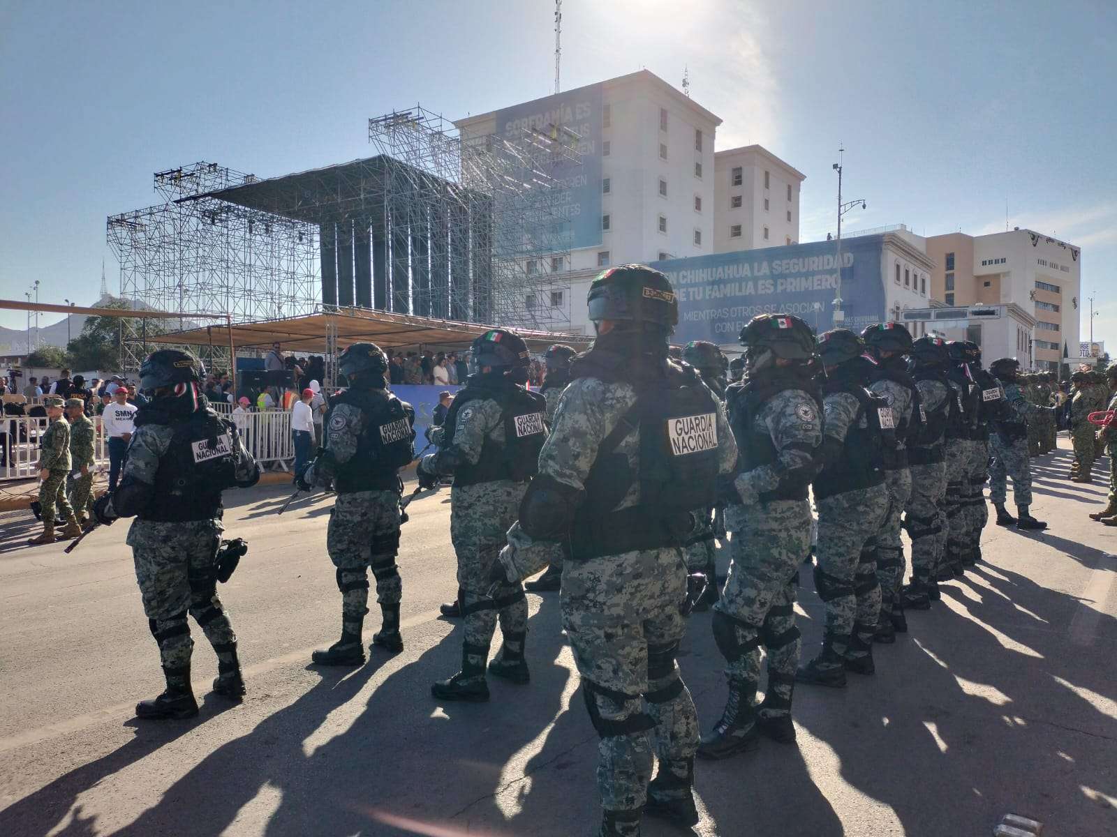 Estima Bonilla más de 50 mil personas en el Grito de Independencia