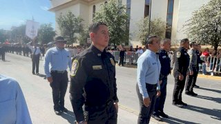 Encabeza Salas contingente de la Dspm en desfile de Independencia