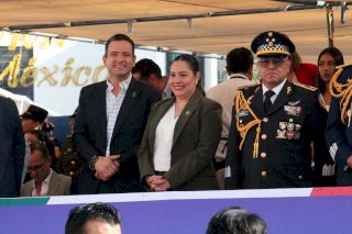 Estima Bonilla más de 50 mil personas en el Grito de Independencia