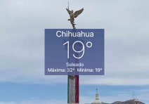 Registra Chihuahua 19°C al amanecer; se espera tarde calurosa 