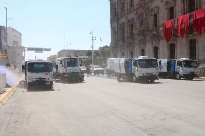 Retira municipio mas de 14 toneladas de basura por festejos patrios