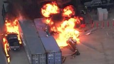  Se estrella helicóptero en Los Ángeles; hay al menos tres muertos 