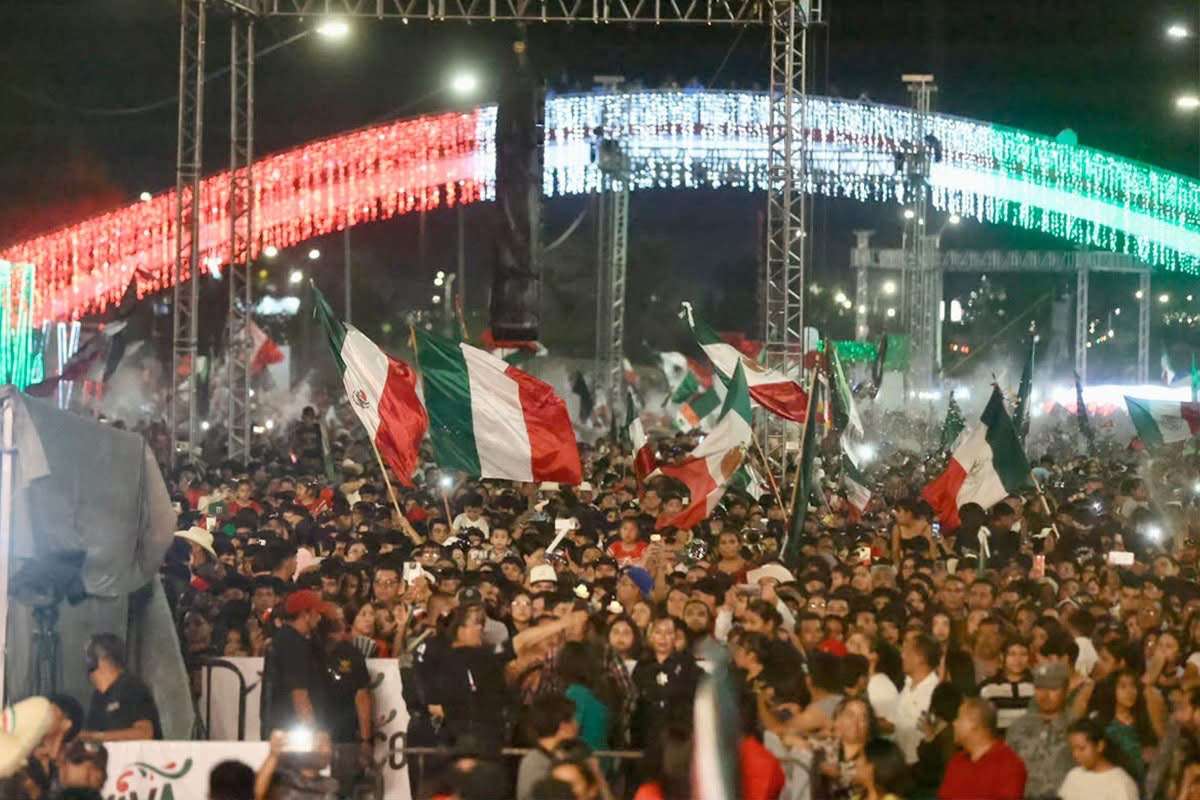 Reportan saldo blanco durante Grito de Independencia