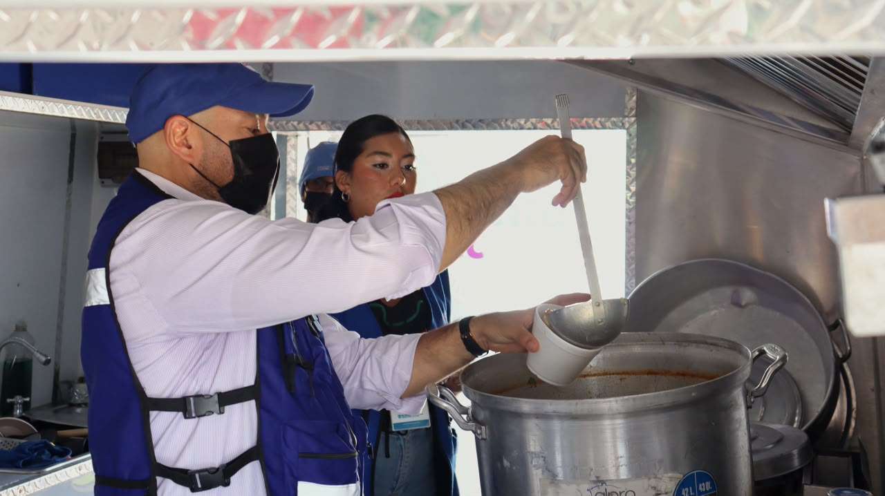 Lleva NutriChihuahua alimento a familias de Punta Oriente