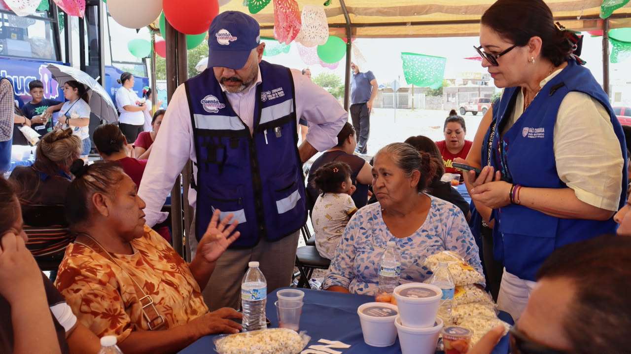 Lleva NutriChihuahua alimento a familias de Punta Oriente
