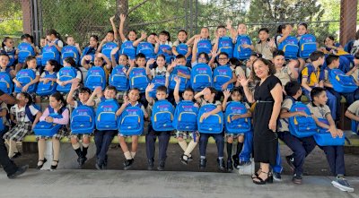 Continúan entrega de Mi Bolsa Escolar en escuelas de la Capital 