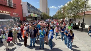 Participan 566 trabajadores de Salud en simulacro en el Centro