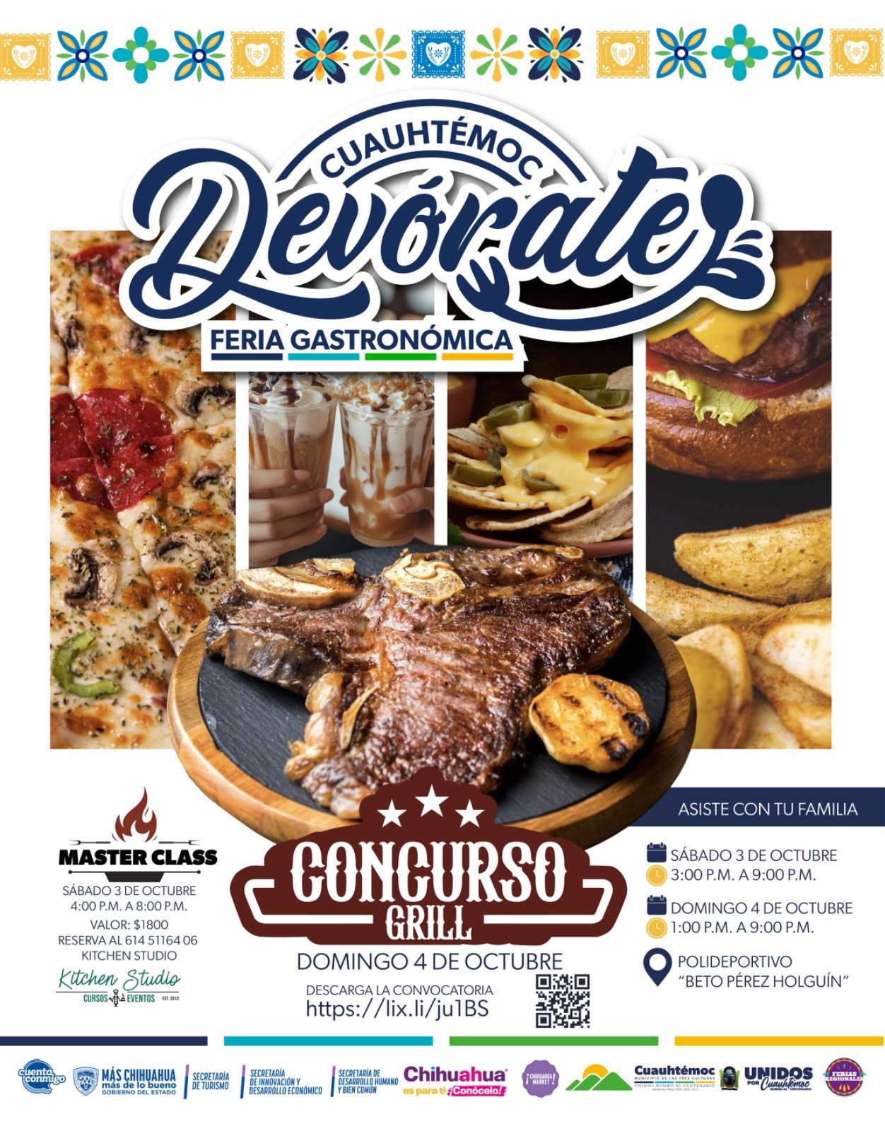 Invitan a Feria Gastronómica Devórate el 03 y 04 de octubre