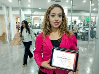 Realiza Andrea Sánchez investigación por salud y medio ambiente 