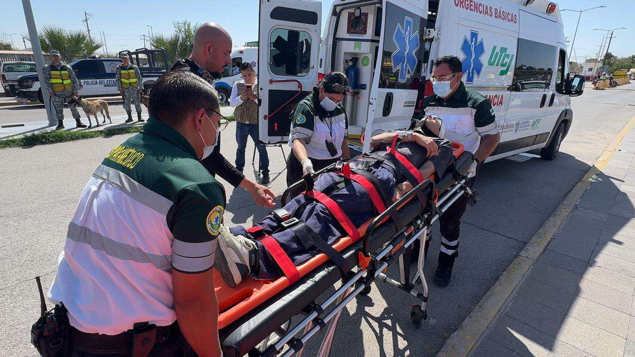 Refuerzan cultura de prevención con simulacro del sismo