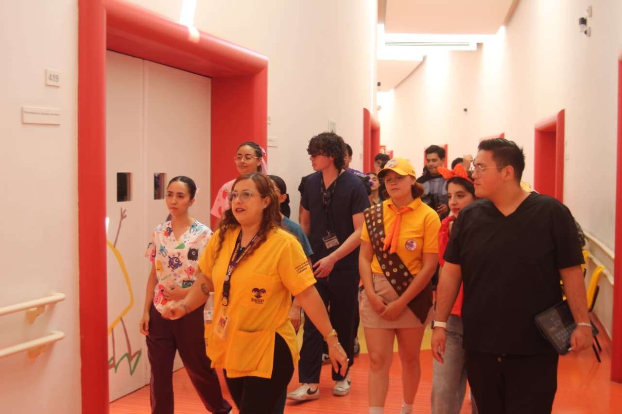 Conviven sociedades de alumnos de la Uach con niños del Crit