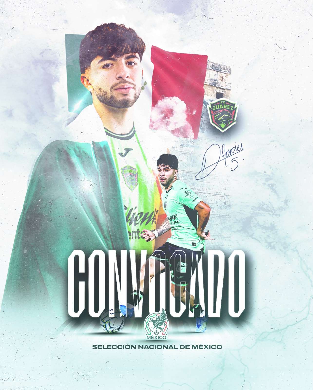 Llaman a Denzel García a la Selección Mexicana 