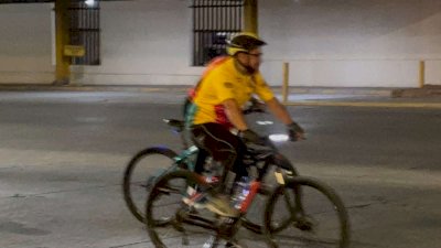 Realizan rodada recreativa por calles de la ciudad 