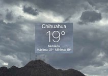 Despierta Chihuahua en domingo a 19°C; se espera tarde de 31°C 