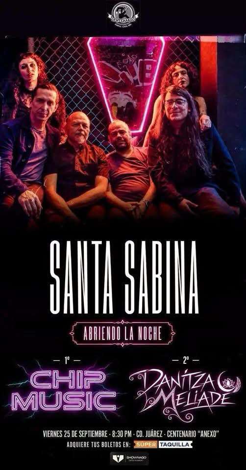 Se presentará Santa Sabina  este viernes en la ciudad