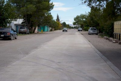 Rehabilitan calle Hidalgo en seccional de zona rural de El Sauz 