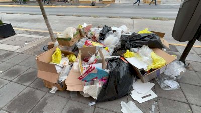 Afecta basura acumulada imagen del centro 