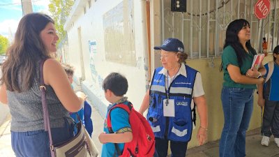 Fortalecen adultos mayores seguridad escolar con Abuelo Policía