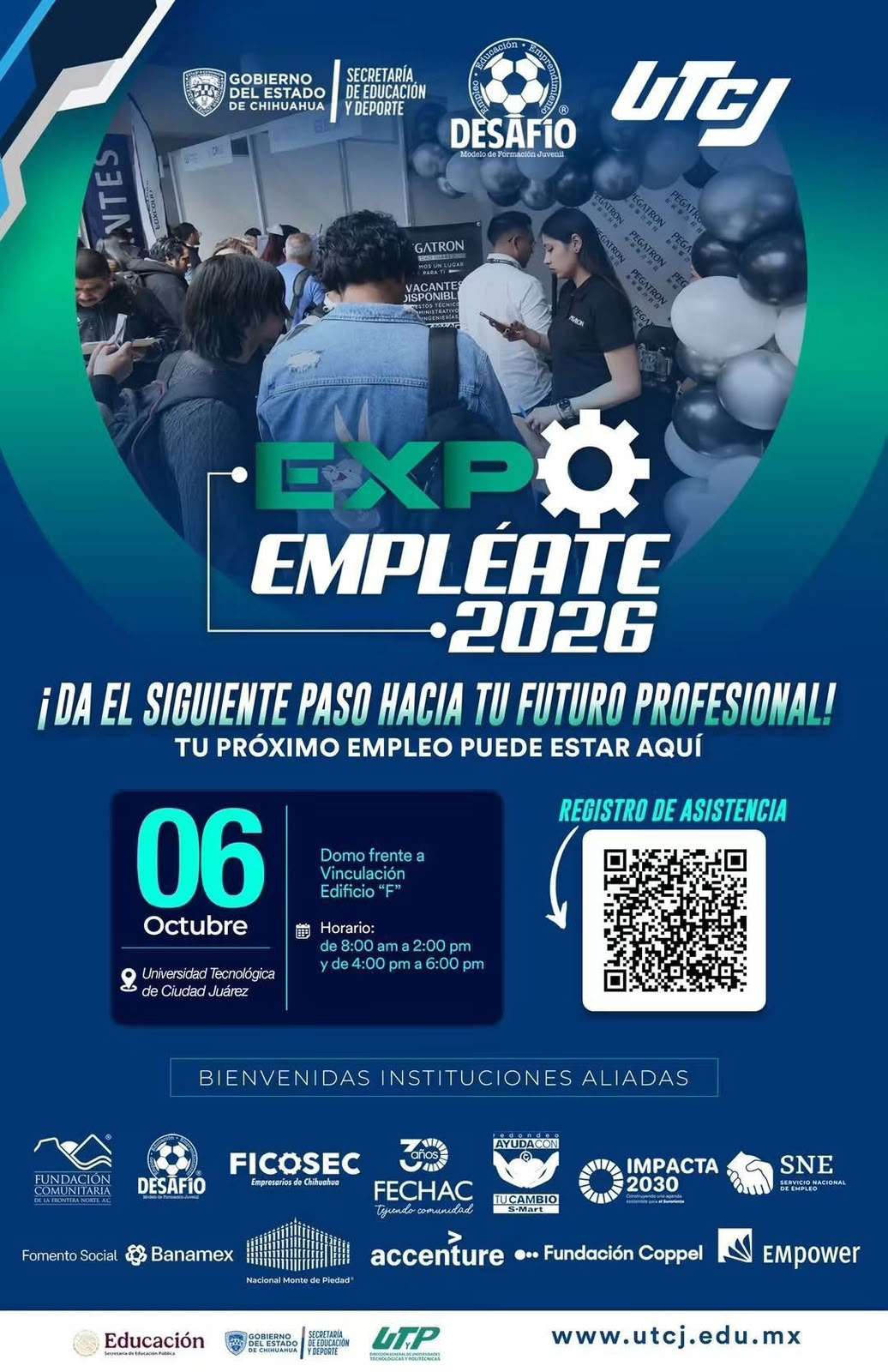 Reprograman Expo Empléate 2026 por condiciones climatológicas