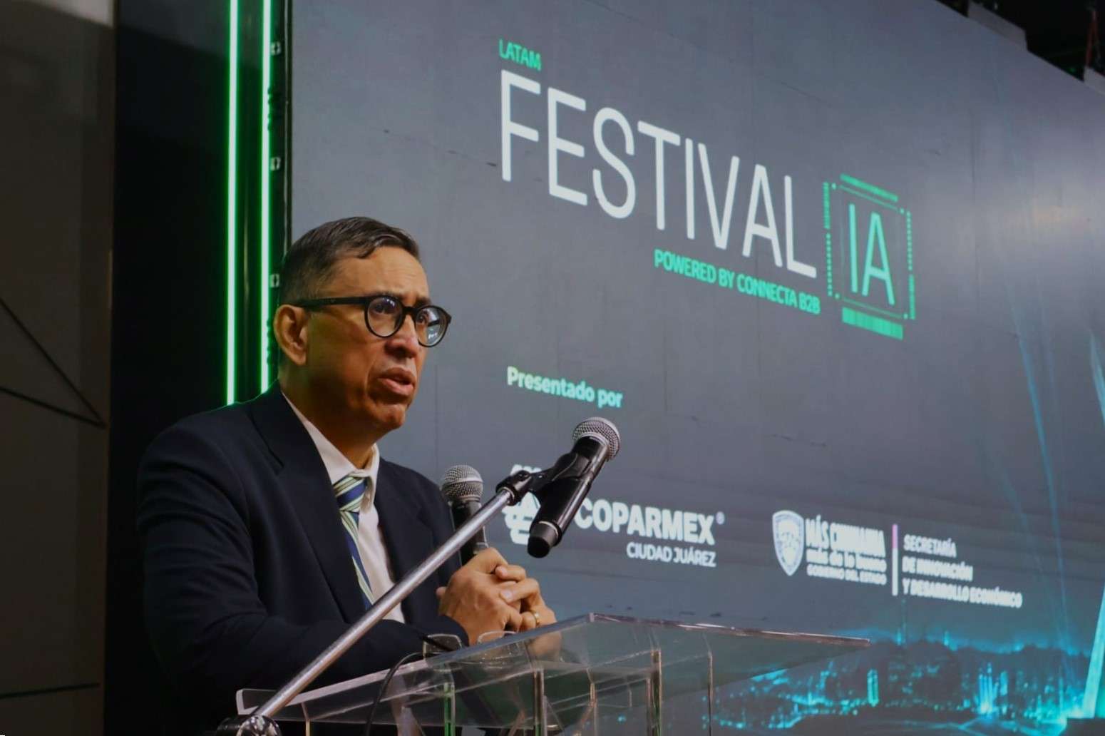 Realizan Side y Coparmex primer Festival de IA en Juárez