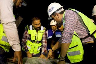 Supervisa Alcalde avances en la Gaza de Teófilo Borunda