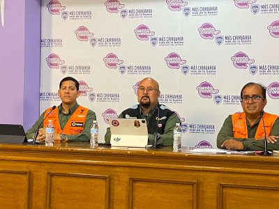 Dejan lluvias familias desalojadas en Juárez y lesionados por granizo 