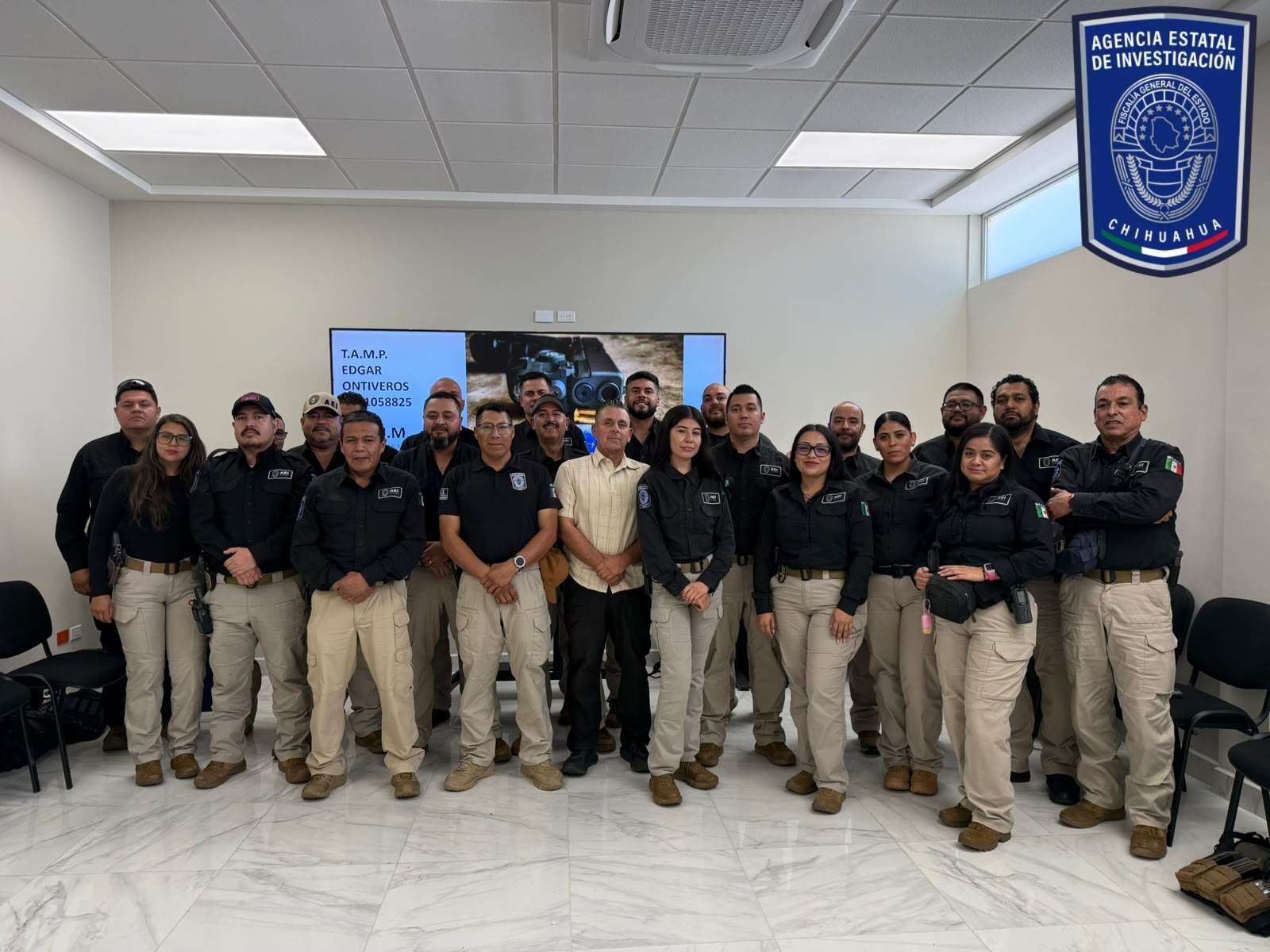 Imparten curso de primeros auxilios a 25 policías investigadores