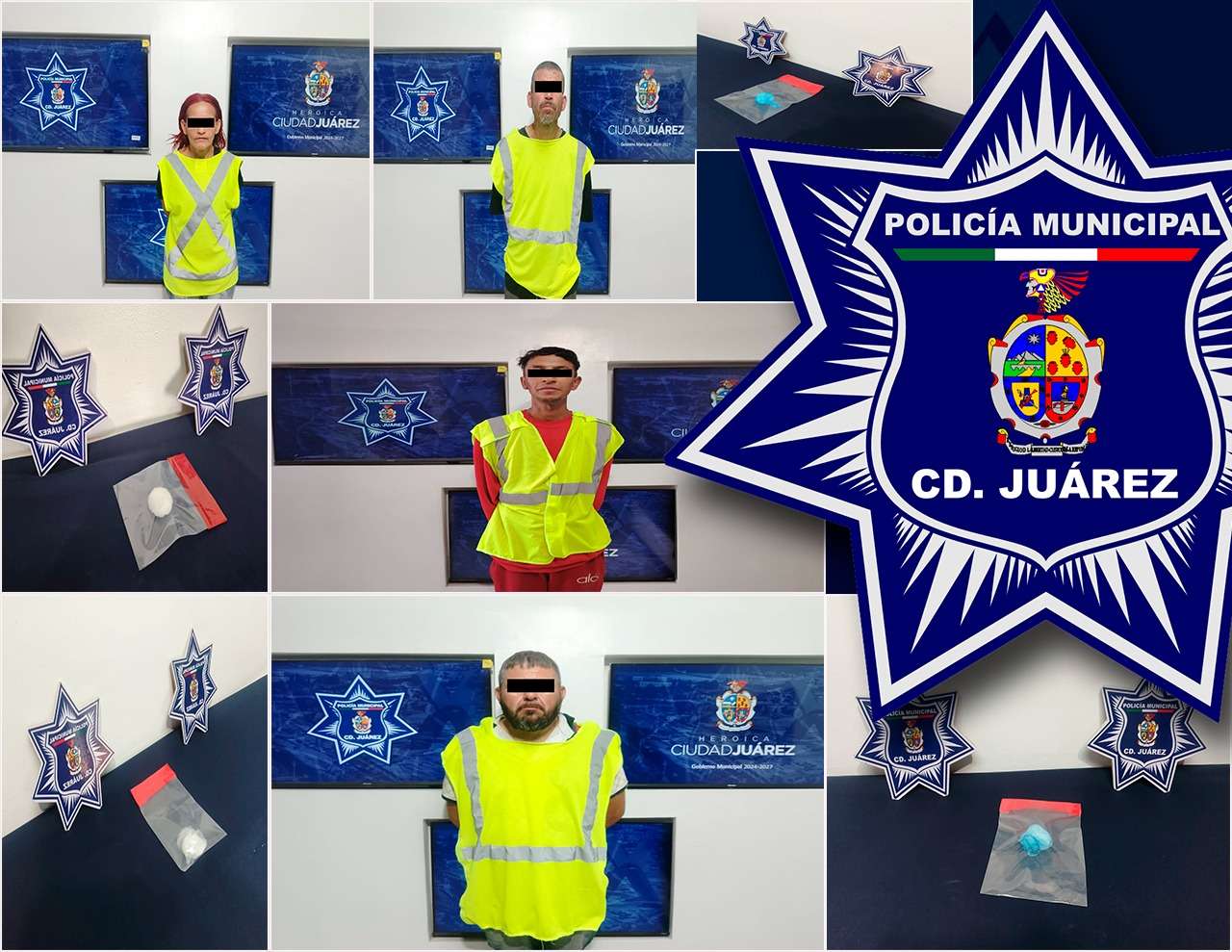 Detienen a 4 narcomenudistas