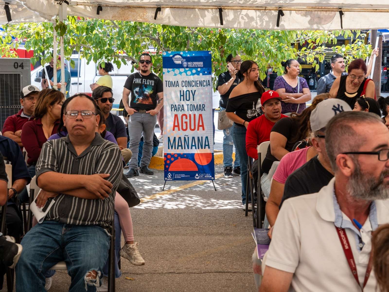 Acercan descuentos en pagos para el agua en Plaza San Lorenzo