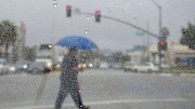 Caen fuertes lluvias al norte de la ciudad