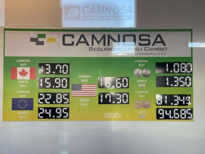 Cotiza dólar hasta en $17.30 a la venta en Chihuahua
