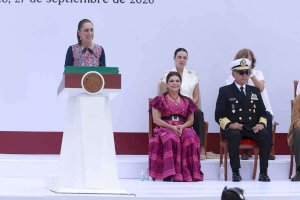 Concluye Sheinbaum gira por 2do informe de gobierno en el Zócalo