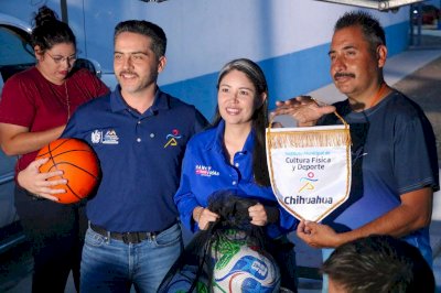 Habilitan unidad deportiva Villas del Real