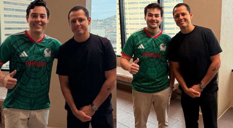 Sorprende Chicharito en el Centro de El Paso 