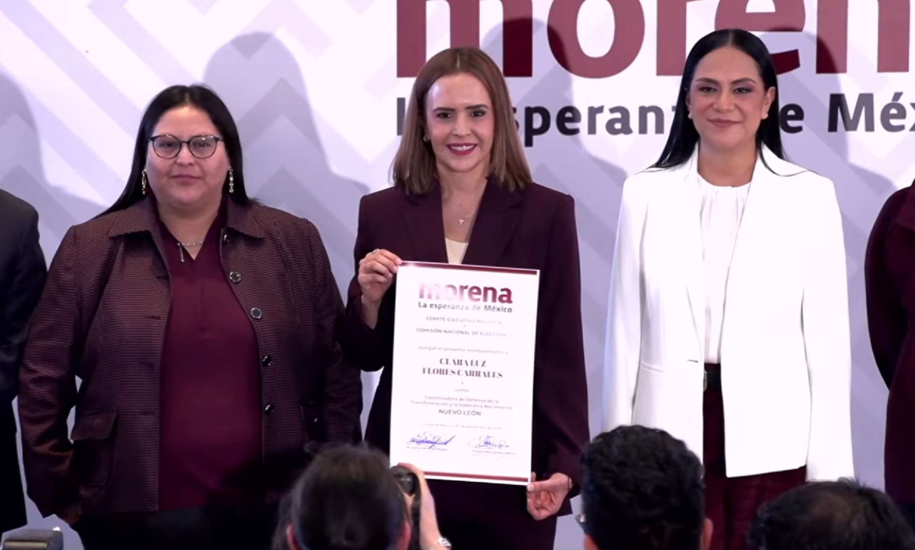 Eligen a Clara Luz Flores para coordinar la 4T en Nuevo León