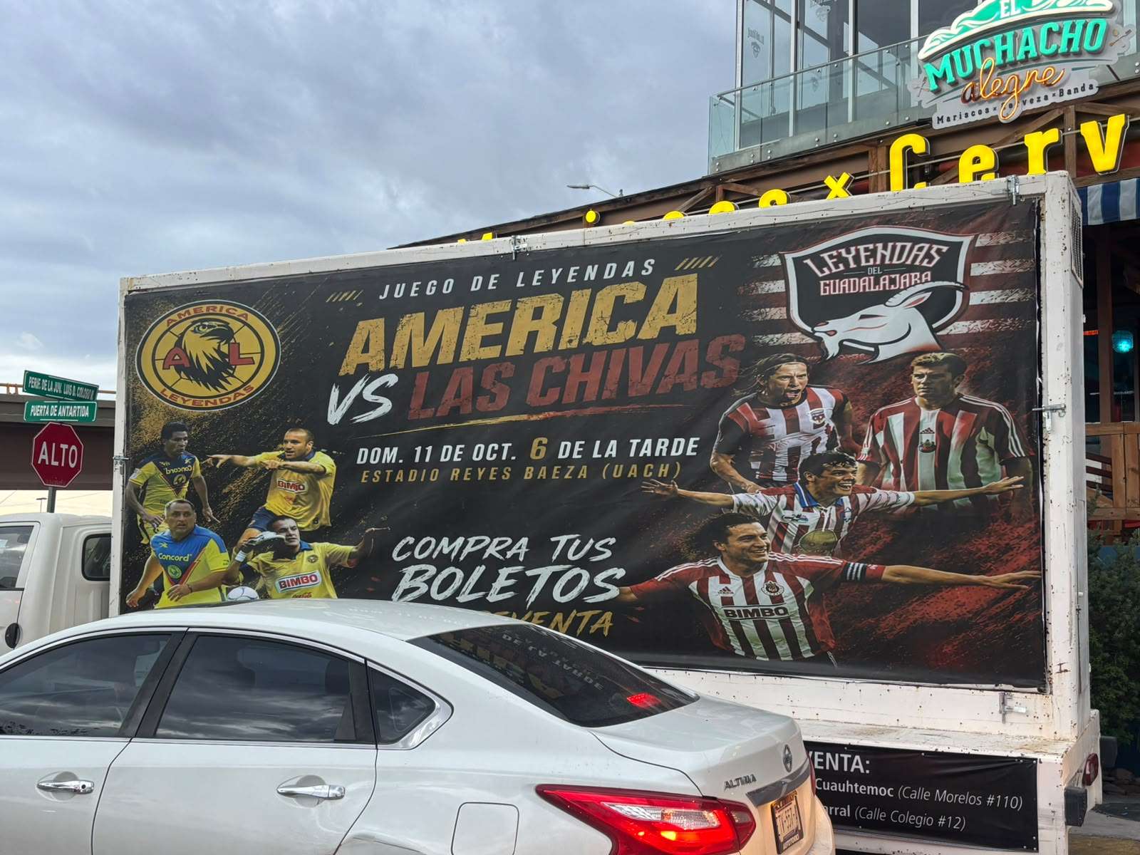 Invitan a Juego de Leyendas América Vs Chivas en estadio de la Uach