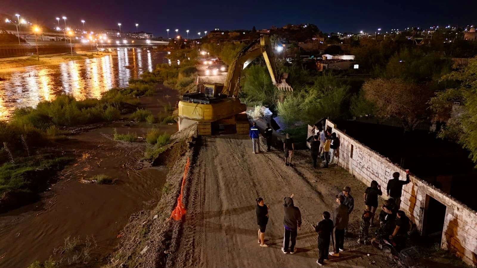 Atiende JMAS emergencia por creciente del Río Bravo