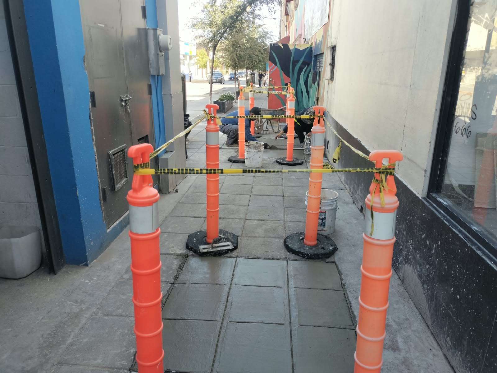 Reparan daños de la calle Juárez provocados por las lluvias