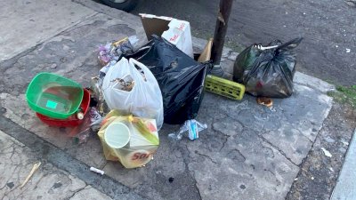 Se acumula basura nuevamente en calles del Centro