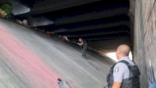 Refuerza Policía Municipal vigilancia preventiva en canal Chuvíscar 
