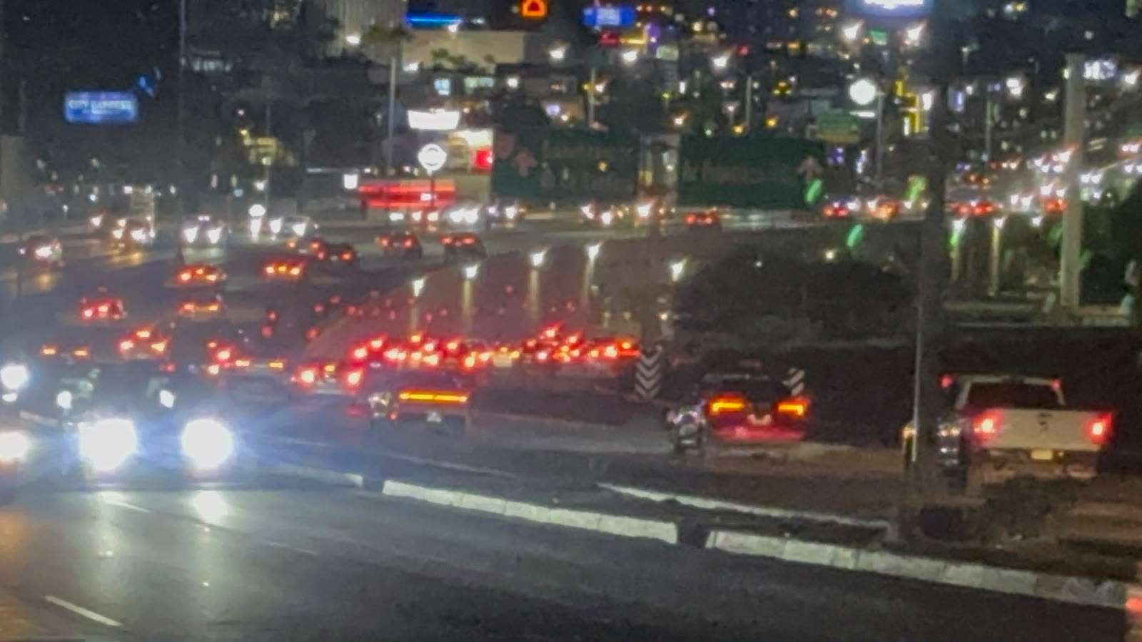 Colapsa choque carambola tráfico en el Perijuv