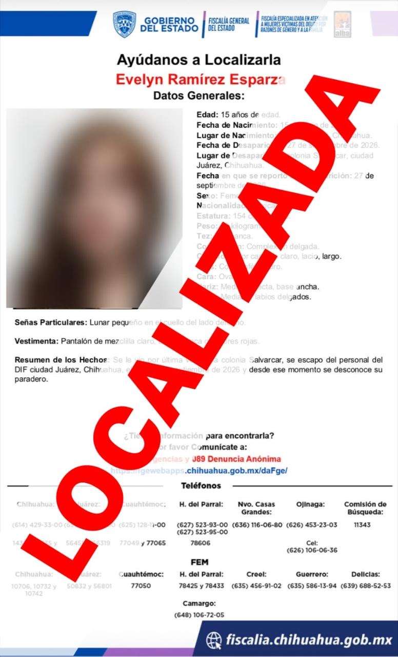 Localizan a Evelyn después de escapar del DIF