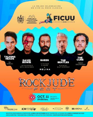 Ofrece Ficuu 2026 tributo gratuito al rock clásico