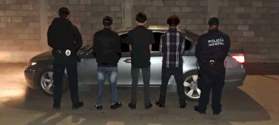 Aseguran BMW robado en EU tras persecución en Cuauhtémoc