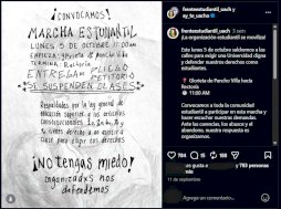 Convocan estudiantes marcha rumbo a Rectoría