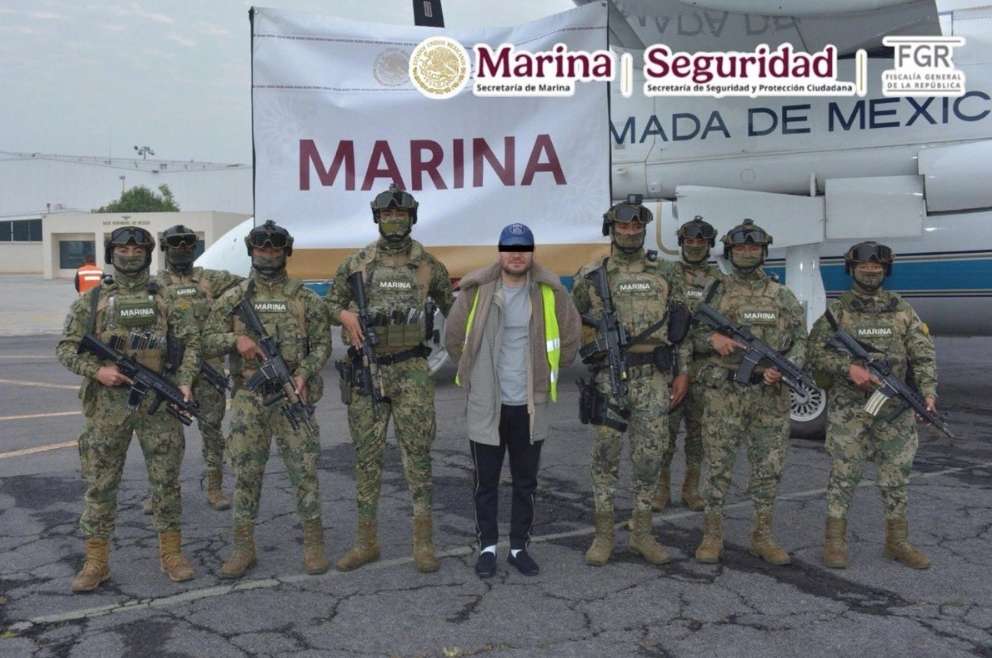 Imponen prisión preventiva a exmarino por huachicol fiscal