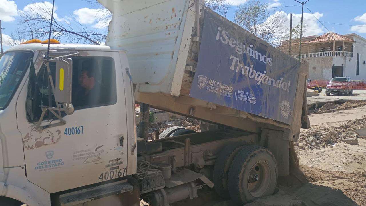 Atiende Gobierno del Estado daños por lluvias en vialidades 